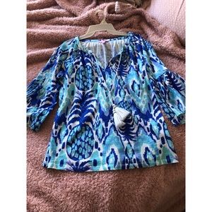 Lilly Pulitzer Del Lago tunic top🍍